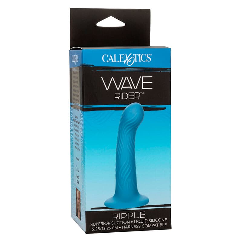 CALEXOTICS - WAVE RIDER RIPPLE ANAL PLUG BLUE thumb 9