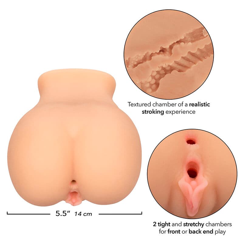 CALEXOTICS - THE FARMERS DAUGHTER DOUBLE REALISTIC MASTURBATOR FLESH thumb 8
