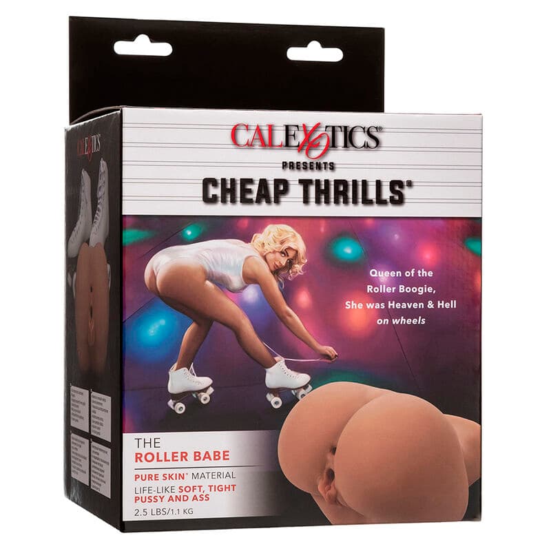 CALEXOTICS - THE ROLLER BABE DOUBLE REALISTIC MASTURBATOR FLESH thumb 9