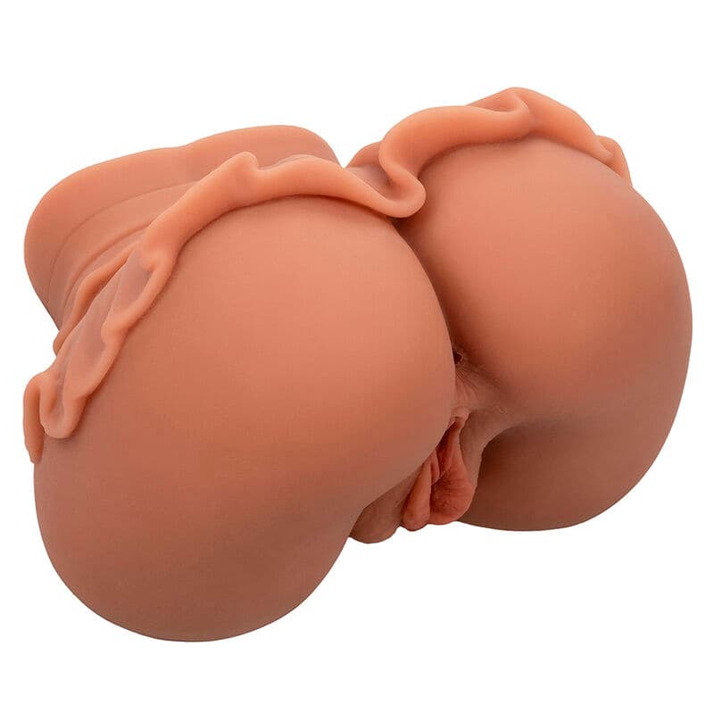 CALEXOTICS - THE HOMECOMING QUEEN DOUBLE REALISTIC MASTURBATOR CARAMEL thumb 3