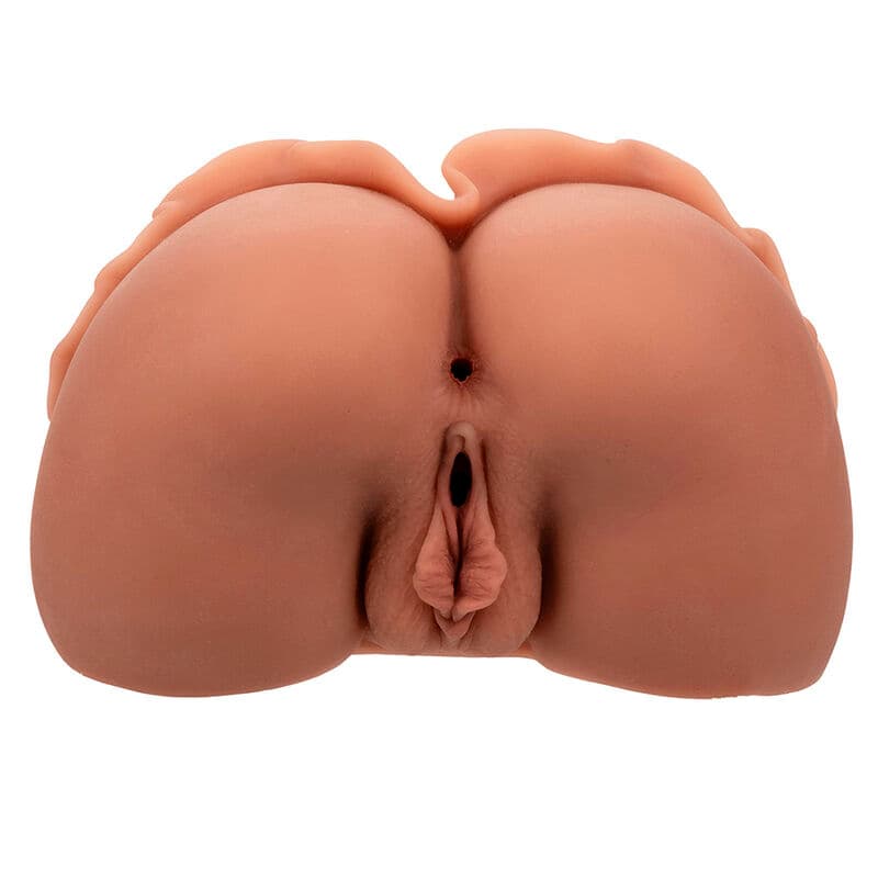 CALEXOTICS - THE HOMECOMING QUEEN DOUBLE REALISTIC MASTURBATOR CARAMEL thumb 5