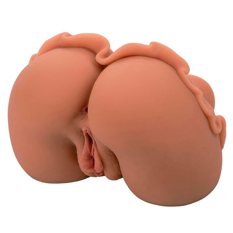 CALEXOTICS - THE HOMECOMING QUEEN DOUBLE REALISTIC MASTURBATOR CARAMEL thumb 2