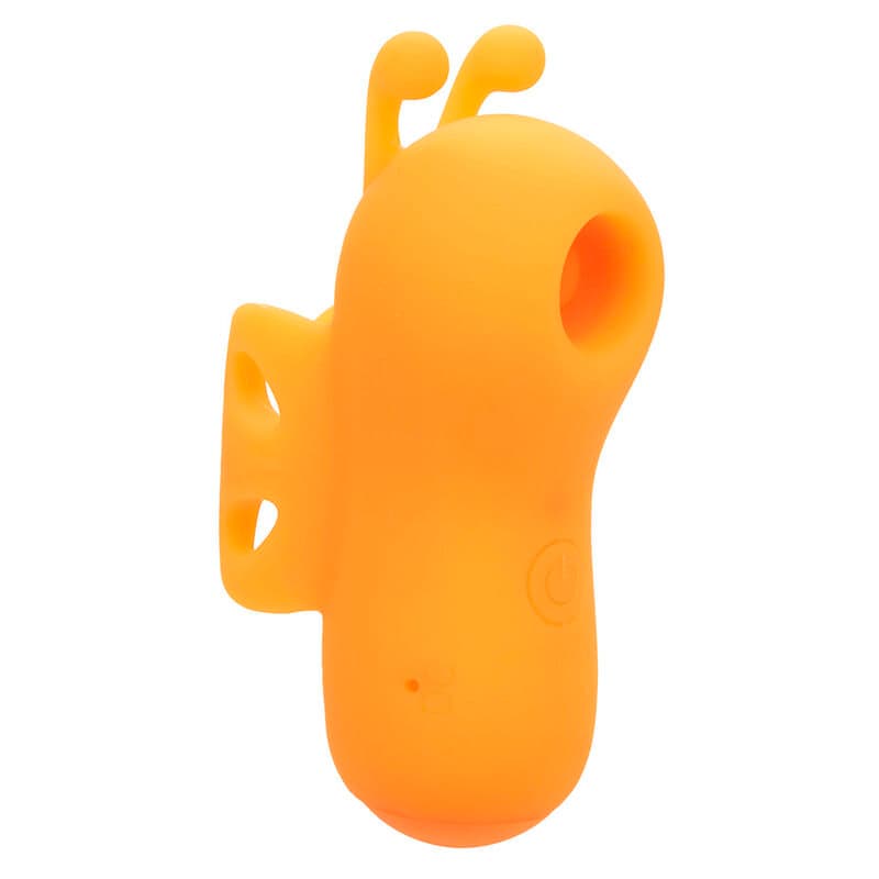 CALEXOTICS - NEON VIBES THE BUZZING VIBE FINGER STIMULATOR 10 VIBRATIONS ORANGE thumb 2
