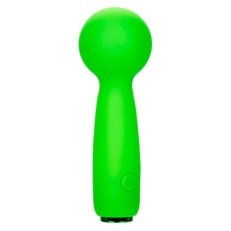 CALEXOTICS - NEON VIBES THE BUBBLY VIBE MINI MASSAGER 10 VIBRATIONS GREEN thumb 2