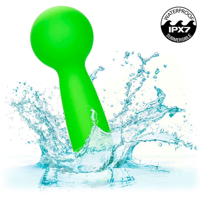 CALEXOTICS - NEON VIBES THE BUBBLY VIBE MINI MASSAGER 10 VIBRATIONS GREEN thumb 9