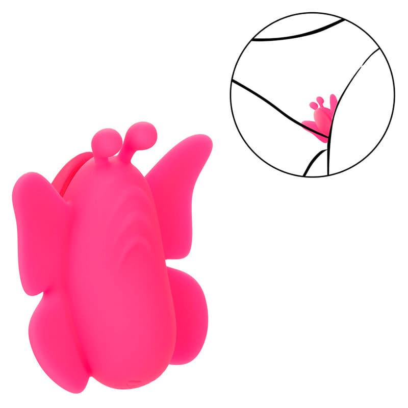 CALEXOTICS - NEON VIBES THE FLUTTER VIBE STIMULATOR 10 VIBRATIONS PINK thumb 6