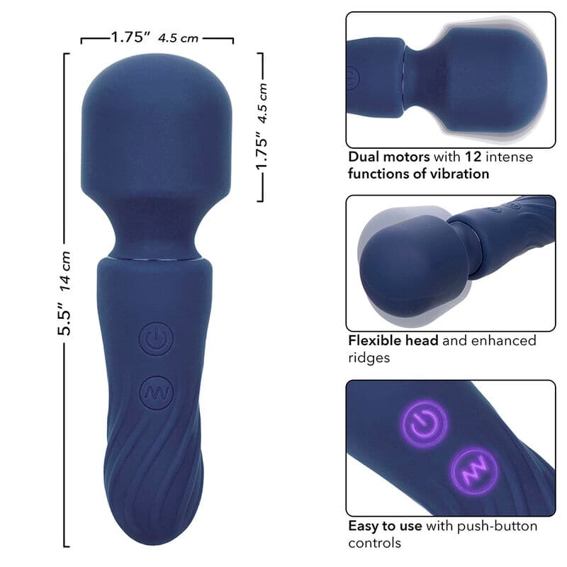 CALEXOTICS - CHARISMA CHARM MASSAGER 12 FUNCTIONS PURPLE thumb 6