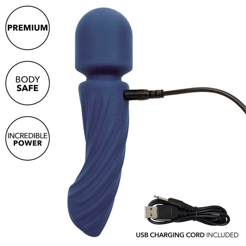 CALEXOTICS - CHARISMA ALLURE MASSAGER DUAL MOTORS 12 FUNCTIONS 17.25 CM X 4.5 CM PURPLE thumb 7