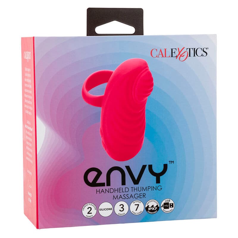 CALEXOTICS - ENVY HANDHELD ROLLING BALL MASSAGER 7 VIBRATIONS PINK thumb 10