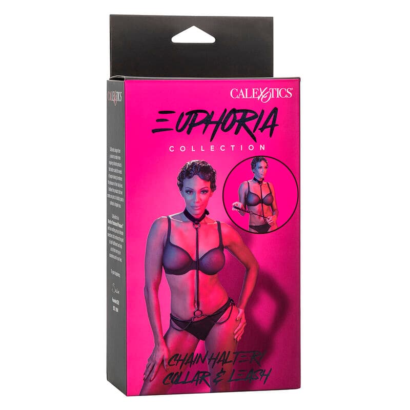 CALEXOTICS - EUPHORIA CHAIN HALTER COLLAR & LEASH thumb 6