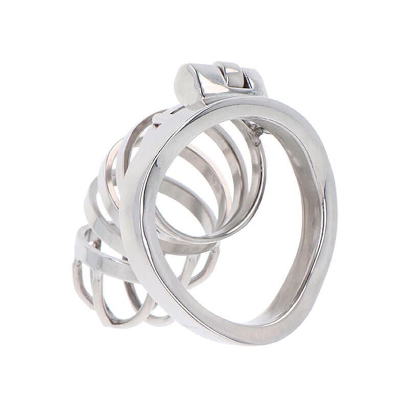 HIDDEN DESIRE - EXTREME CHASTITY COCK CAGE METAL thumb 2