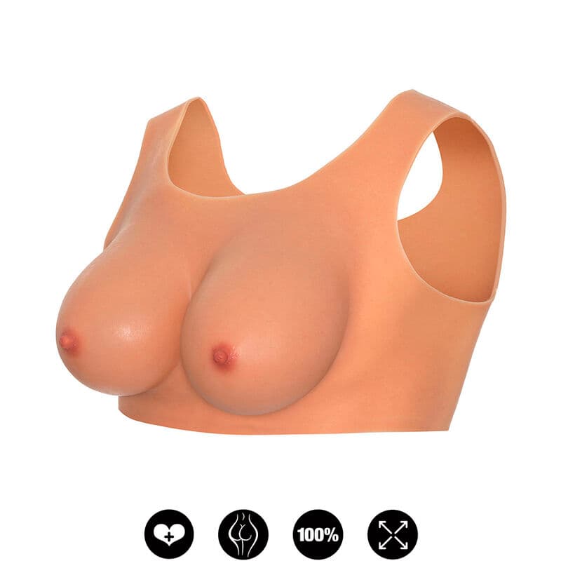 HIDDEN DESIRE - ALTER EGO WEARABLE BREAST TOP C-CUP FLESH thumb 2