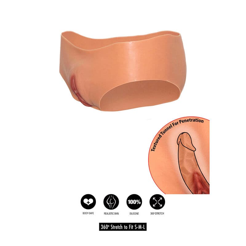 HIDDEN DESIRE - ALTER EGO OPEN VAGINA BRIEF LOW WAIST FLESH thumb 3