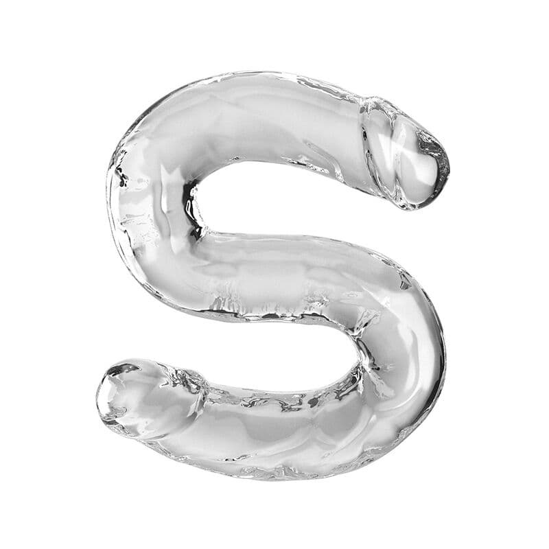 KING COCK - DOUBLE TROUBLE DOUBLE DILDO 46 CM CLEAR thumb 2