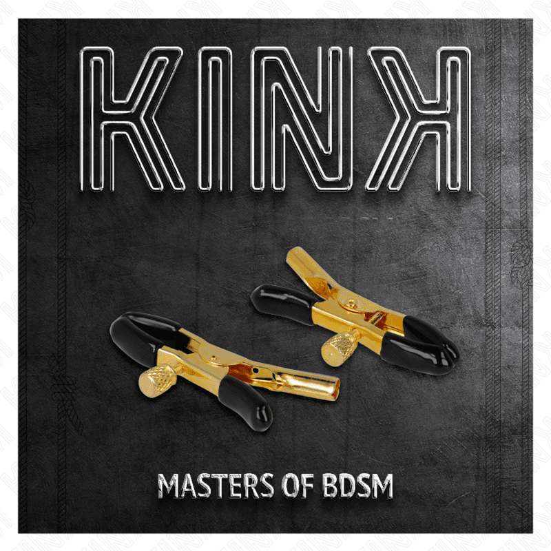 KINK - GOLD NIPPLE CLAMPS 6 CM thumb 5