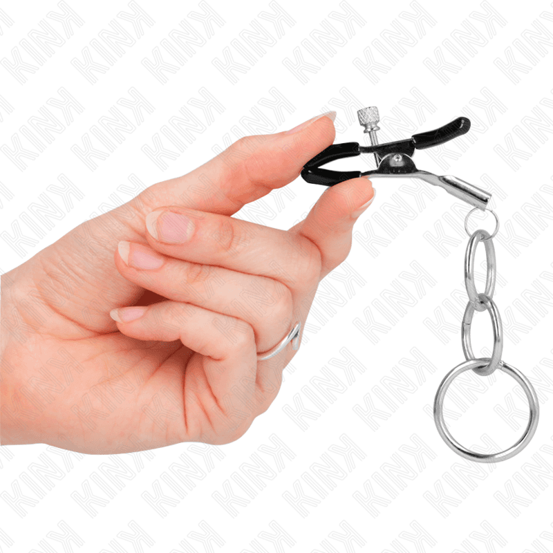 KINK - 3 O-RING NIPPLE CLAMP 6 CM thumb 4
