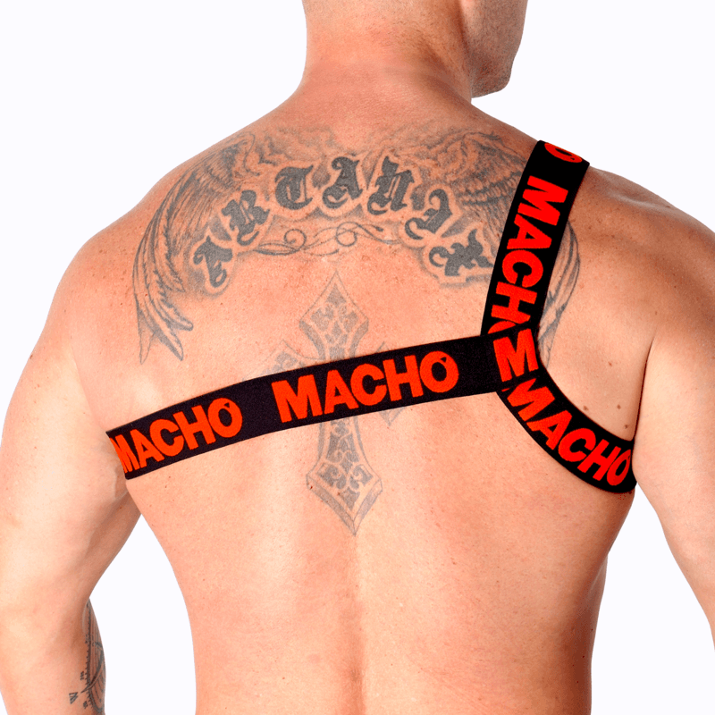 MACHO - ROMAN HARNESS RED S/M thumb 3