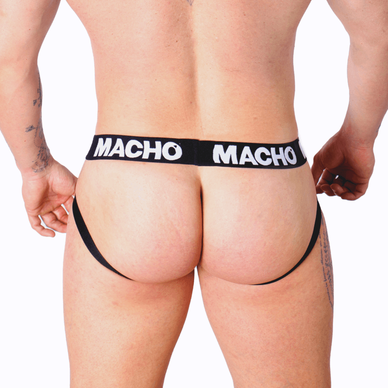MACHO - MX26X1 JOCK GRID WHITE XL thumb 4