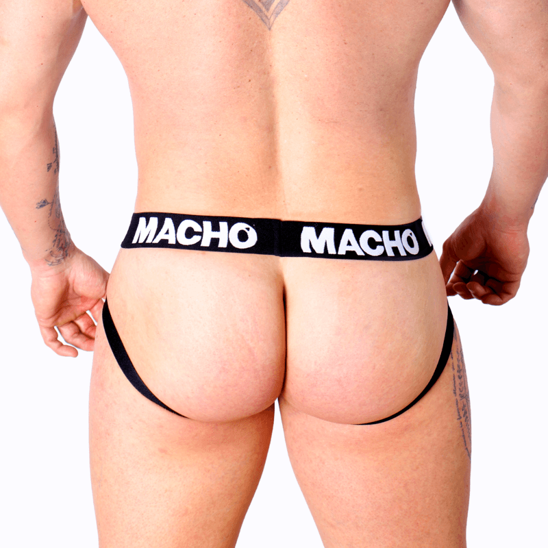 MACHO - MX25NC JOCK BLACK LEATHER M thumb 4