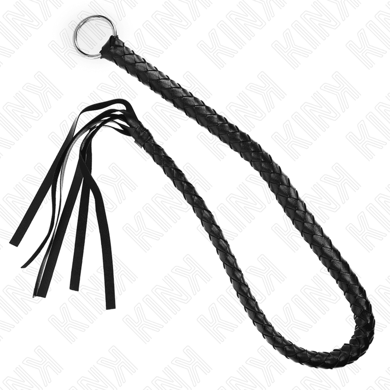 KINK - SNAKE WHIP WITH BLACK HAND RING 65 CM thumb 2