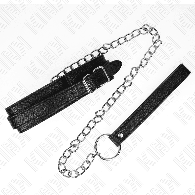 KINK - SNAKE PATTERN NECKLACE WITH LEASH 65 CM thumb 2