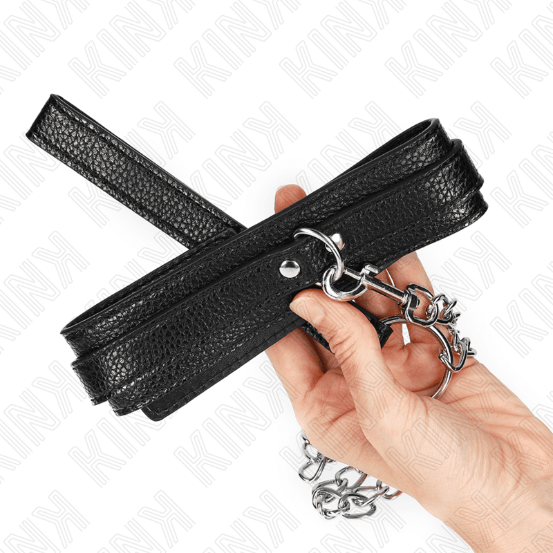 KINK - SNAKE PATTERN NECKLACE WITH LEASH 65 CM thumb 3