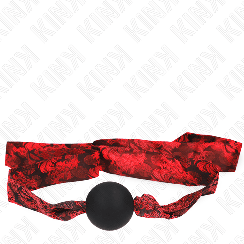 KINK - SCANDAL SILICONE BALL 4.5 CM GAG MODEL 2 146 x 4 CM thumb 4