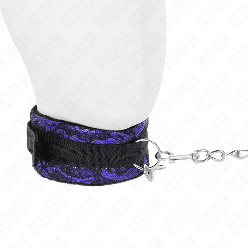 KINK - SHORT VELVET LACE NECKLACE WITH BELT 105 CM WITH NYLON TRIM 44 X 5.5 CM thumb 4