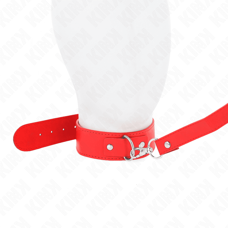 KINK - NECKLACE WITH BELT 116 CM ROJO STRAP ADJUSTABLE 32-50 CM X 8 CM thumb 5