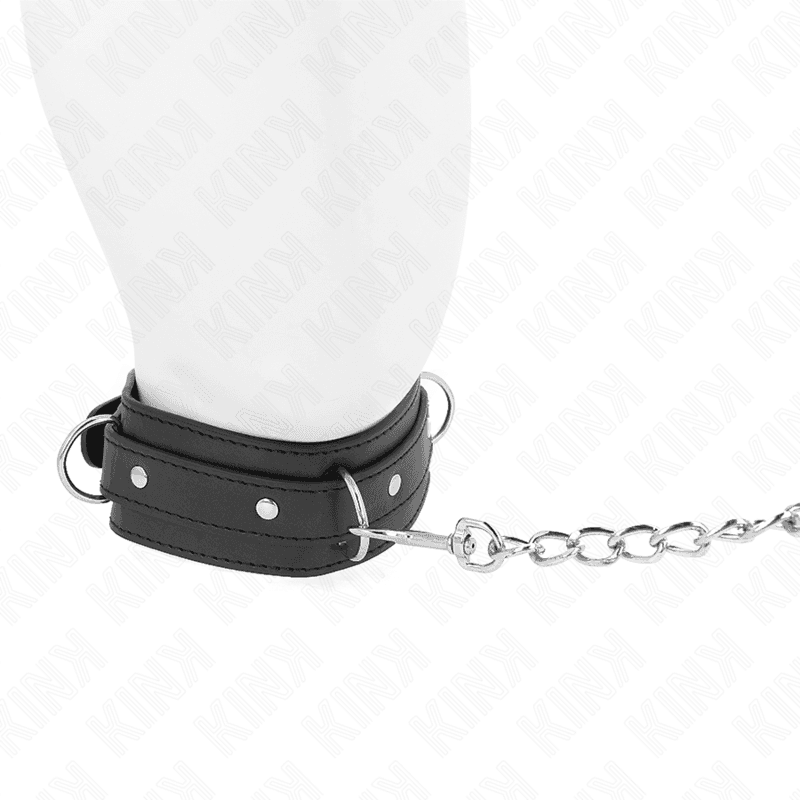 KINK - NECKLACE WITH LEASH 65 CM 3 RING MODEL 1 ADJUSTABLE 38-49 CM X 5 CM thumb 3
