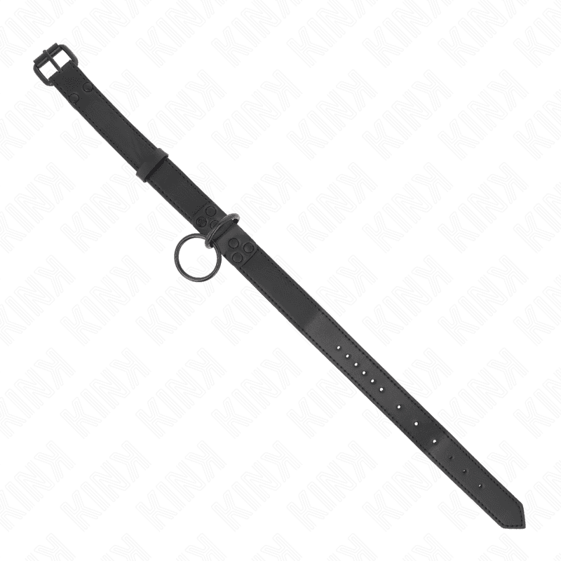 KINK - COLLAR WITH DARK LEASH 65 CM ADJUSTABLE 37-54 CM X 3 CM thumb 6