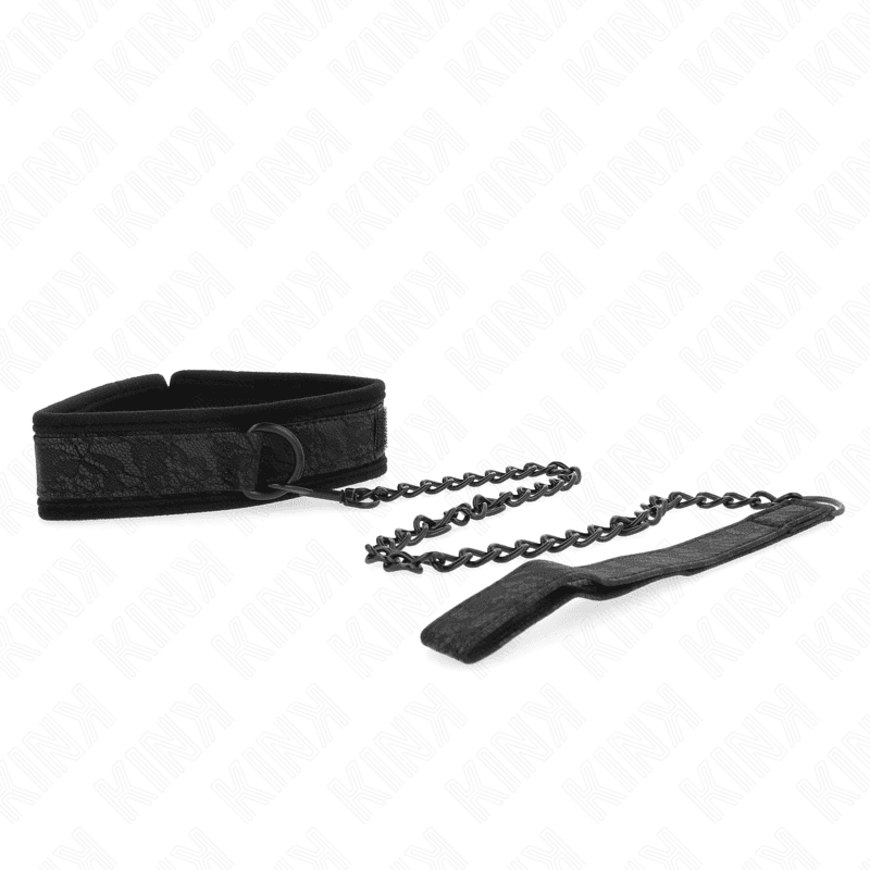 KINK - BASIC MODEL COLLAR WITH LEASH 77 CM MODEL 5 AJUSTABLE 34-54 CM X 5 CM thumb 3