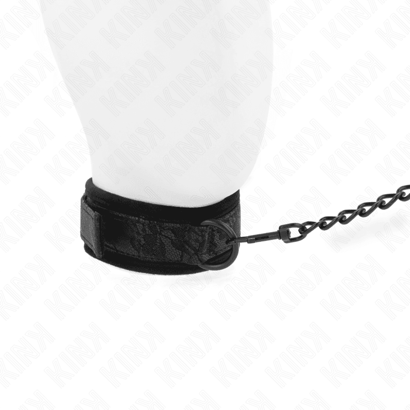 KINK - BASIC MODEL COLLAR WITH LEASH 77 CM MODEL 5 AJUSTABLE 34-54 CM X 5 CM thumb 4