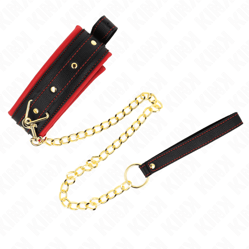 KINK - COLLAR WITH PLAIN FABRIC LEASH ADJUSTABLE 33-48 CM X 5.7 CM thumb 2
