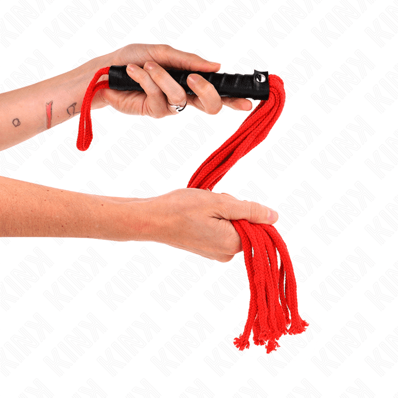 KINK - ROJO ROPE WHIP 56 CM thumb 4