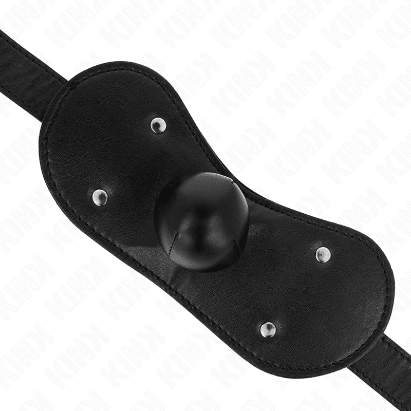 KINK - BALL GAG MOUTH MASK WITH LOCK ADJUSTABLE 42-60 CM thumb 4