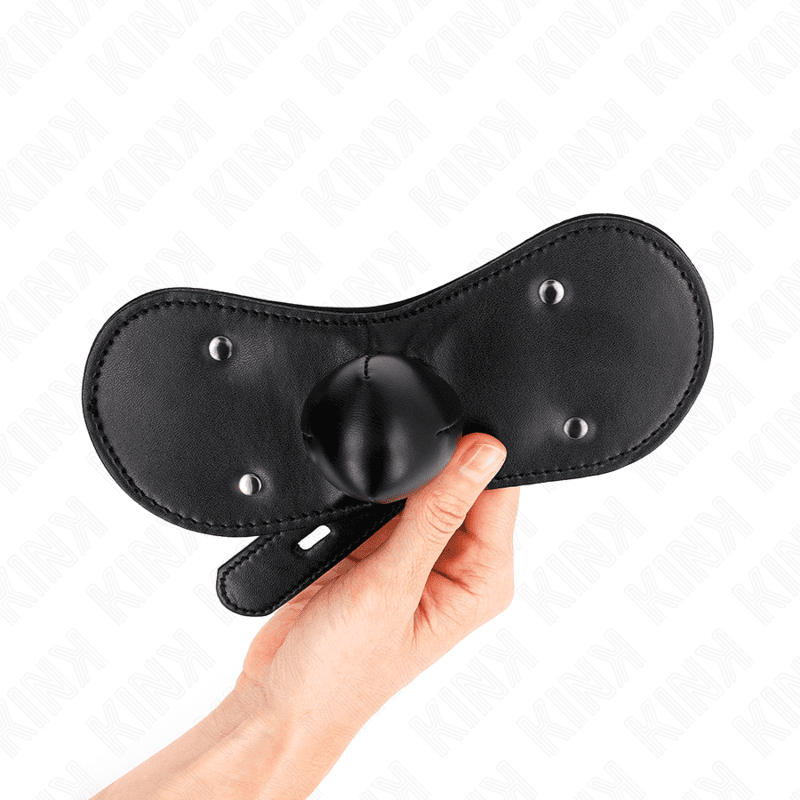 KINK - BALL GAG MOUTH MASK WITH LOCK ADJUSTABLE 42-60 CM thumb 3