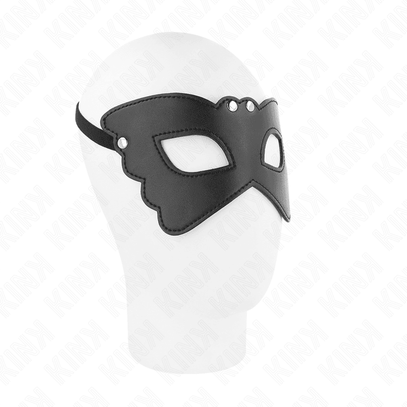 KINK - BUTTERFLY SHAPED LEATHERETTE MASK 20 x 9 CM thumb 4
