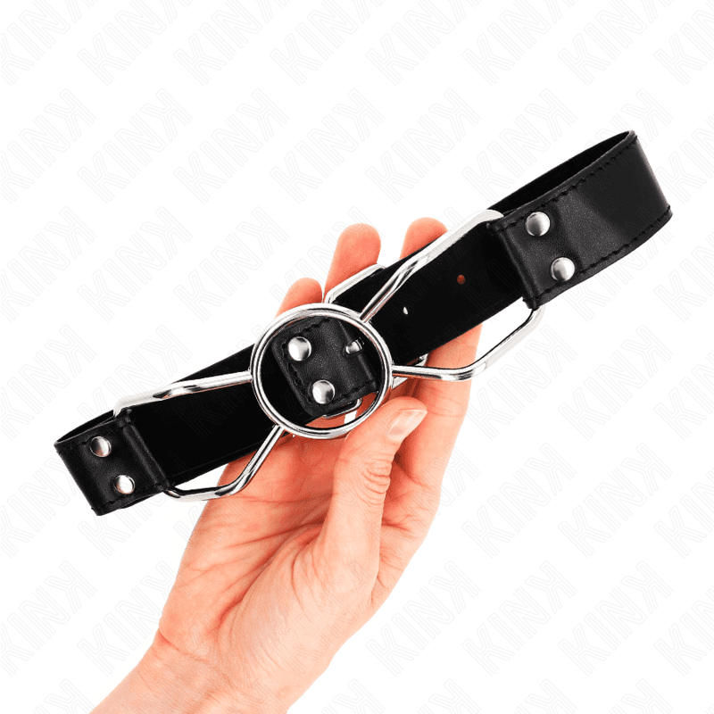 KINK - SPIDER MOUTH GAG 60 X 3 CM SIZE M 4.5 CM thumb 3