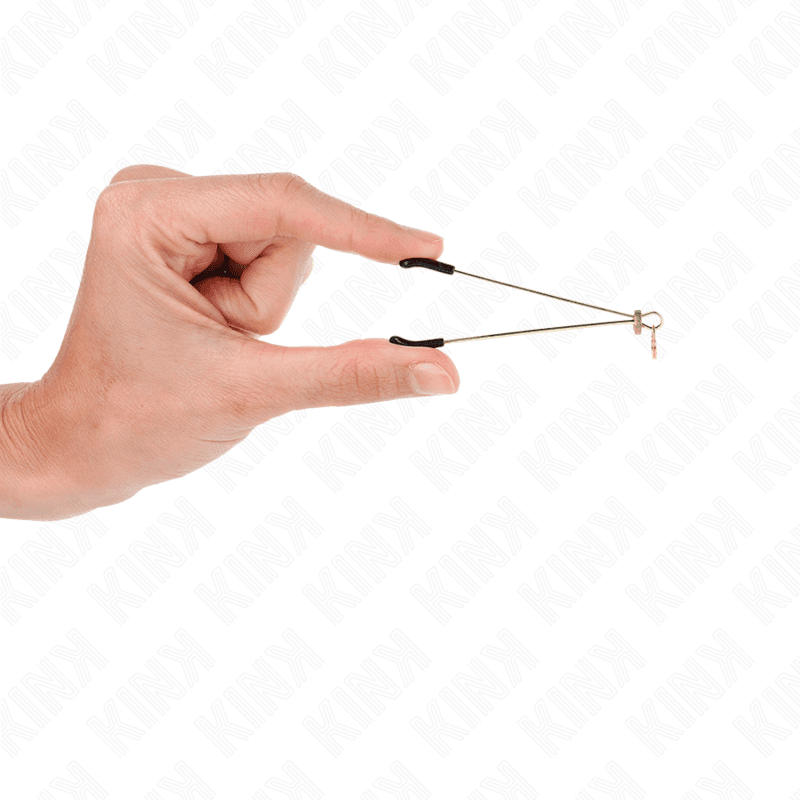 KINK - THIN NIPPLE CLAMPS GOLD 7 CM thumb 3