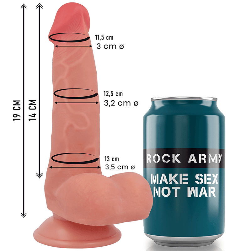 ROCKARMY - LIQUID SILICONE FOX 19 CM -O- 3.2 CM thumb 3