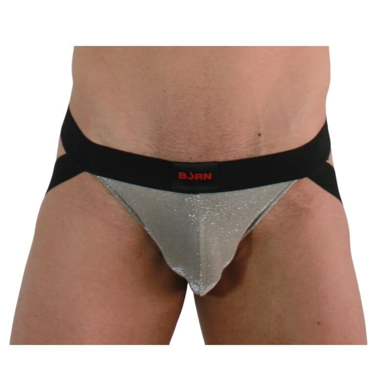 BURN - 001 JOCK SHINY BEIGE / BLACK M thumb 2