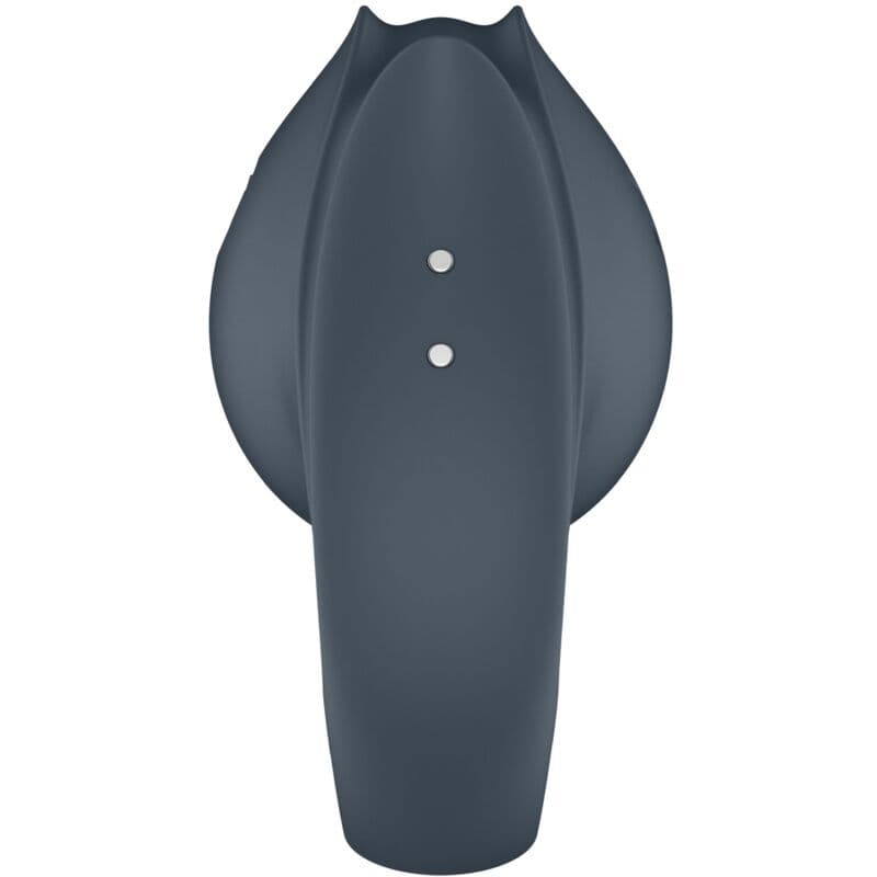 SATISFYER - PERFECT PAIR 2 MULTIVIBRATOR 2 IN 1 PENIS RING AND FINGER STIMULATOR GREY thumb 8