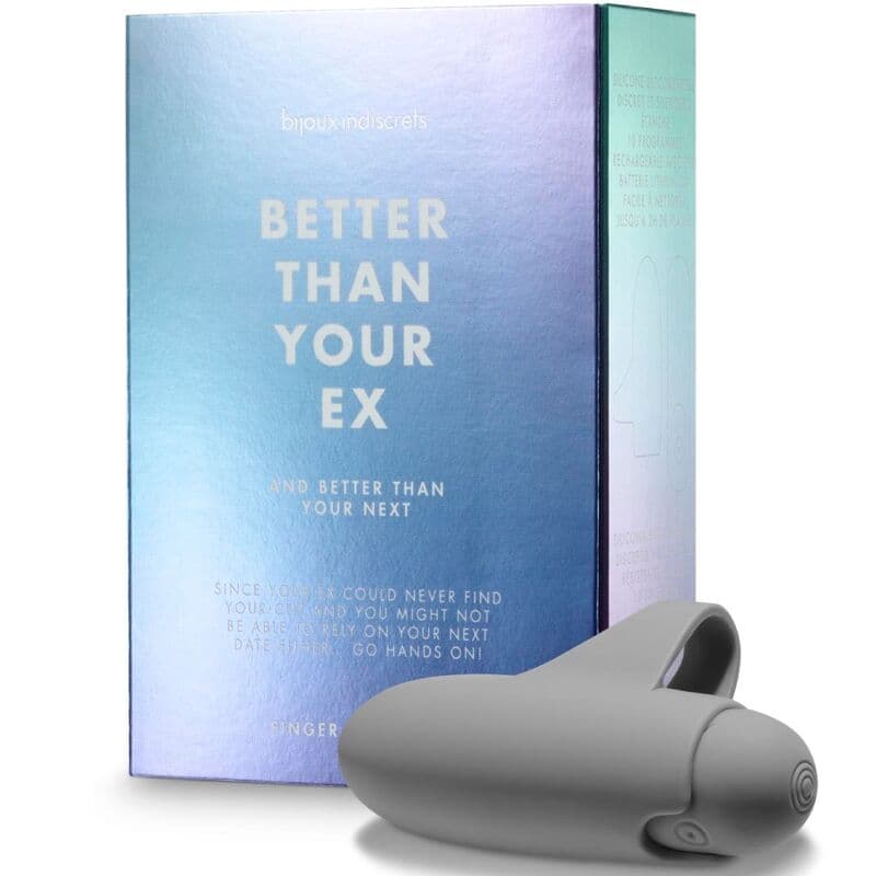 BIJOUX - BETTER THAN YOUR EX VIBRATOR BULLET 10 VIBRATIONS GREY thumb 2