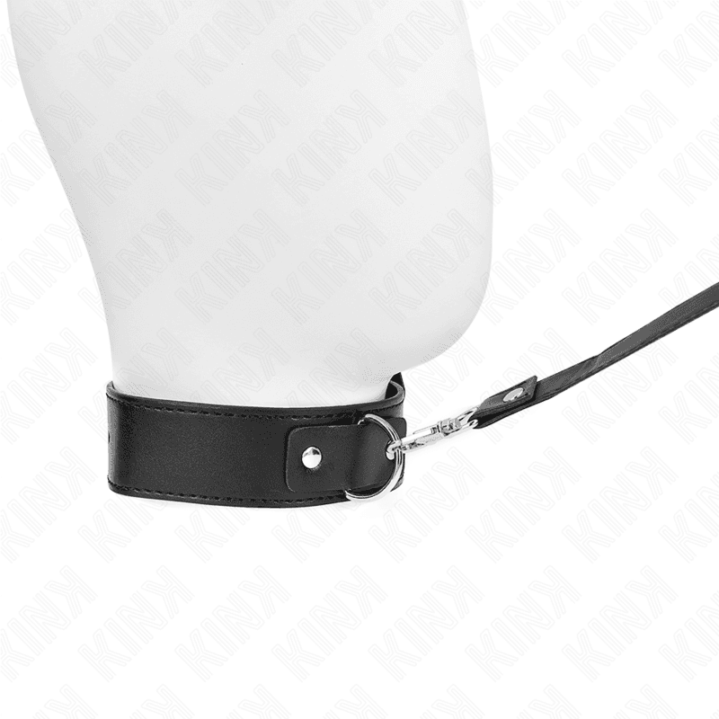 KINK - NECKLACE WITH BELT 116 CM BLACK STRAP ADJUSTABLE 32-50 CM X 8 CM thumb 5