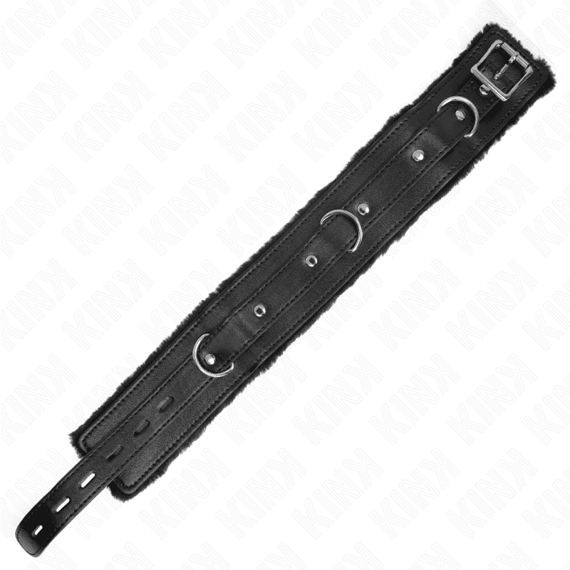KINK - COLLAR WITH LEASH 65 CM WITH RESTRICTIONS BLACK 36-42 CM X 5.5 CM thumb 6