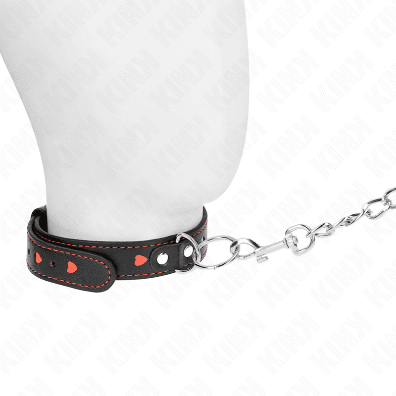 KINK - NECKLACE WITH STRAP 65 CM HEART DETAILS 52.5 X 2.5 CM thumb 2