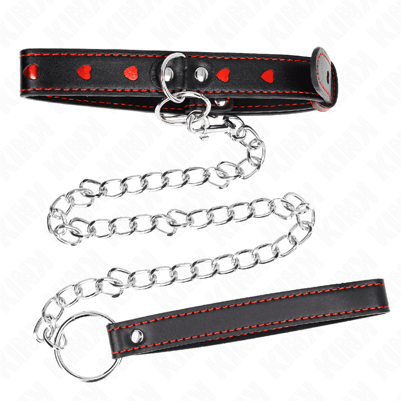 KINK - NECKLACE WITH STRAP 65 CM HEART DETAILS 52.5 X 2.5 CM thumb 4
