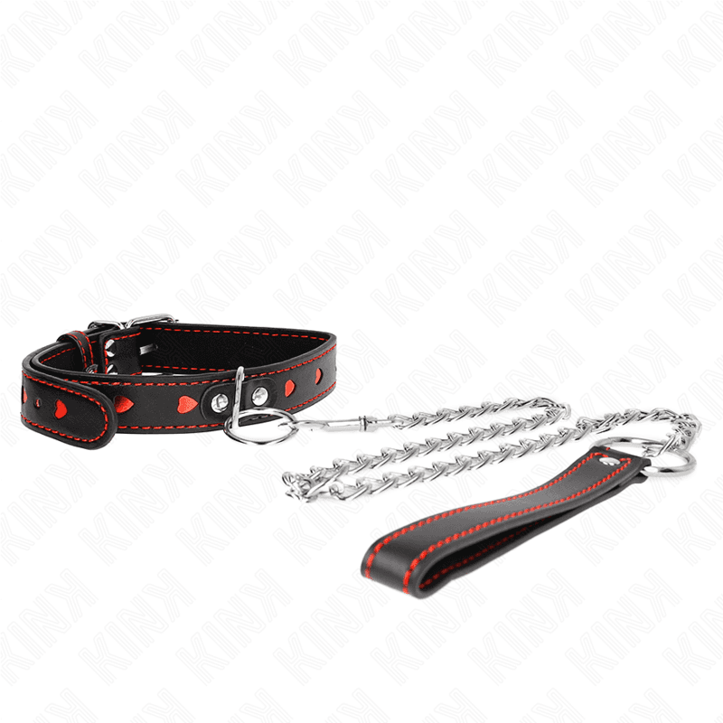 KINK - NECKLACE WITH STRAP 65 CM HEART DETAILS 52.5 X 2.5 CM thumb 3