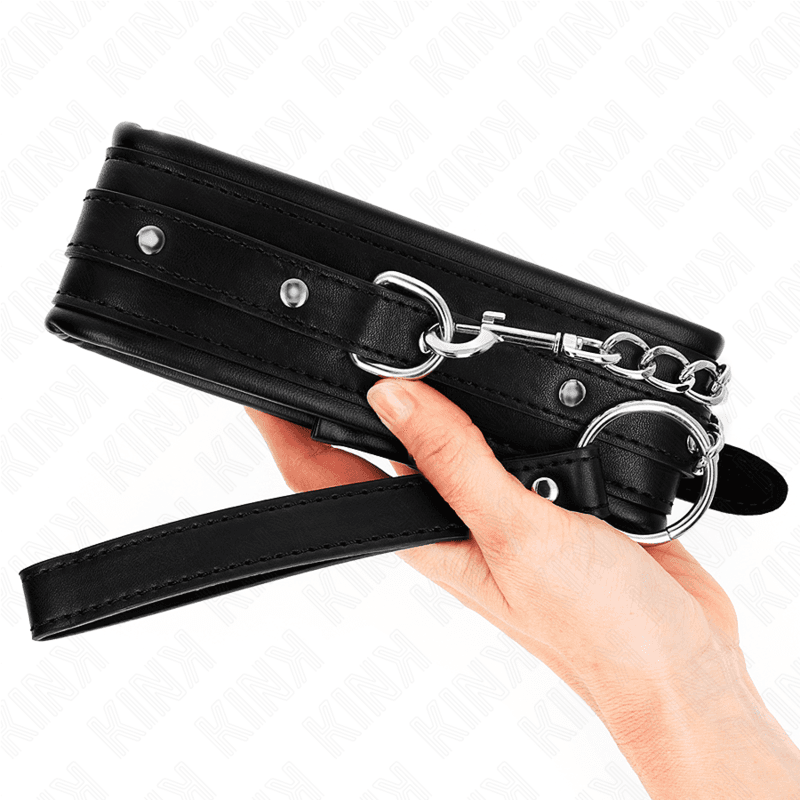 KINK - NECKLACE WITH SHINY BUCKLE STRAP 65 CM 48.5 CM X 5.3 CM thumb 3